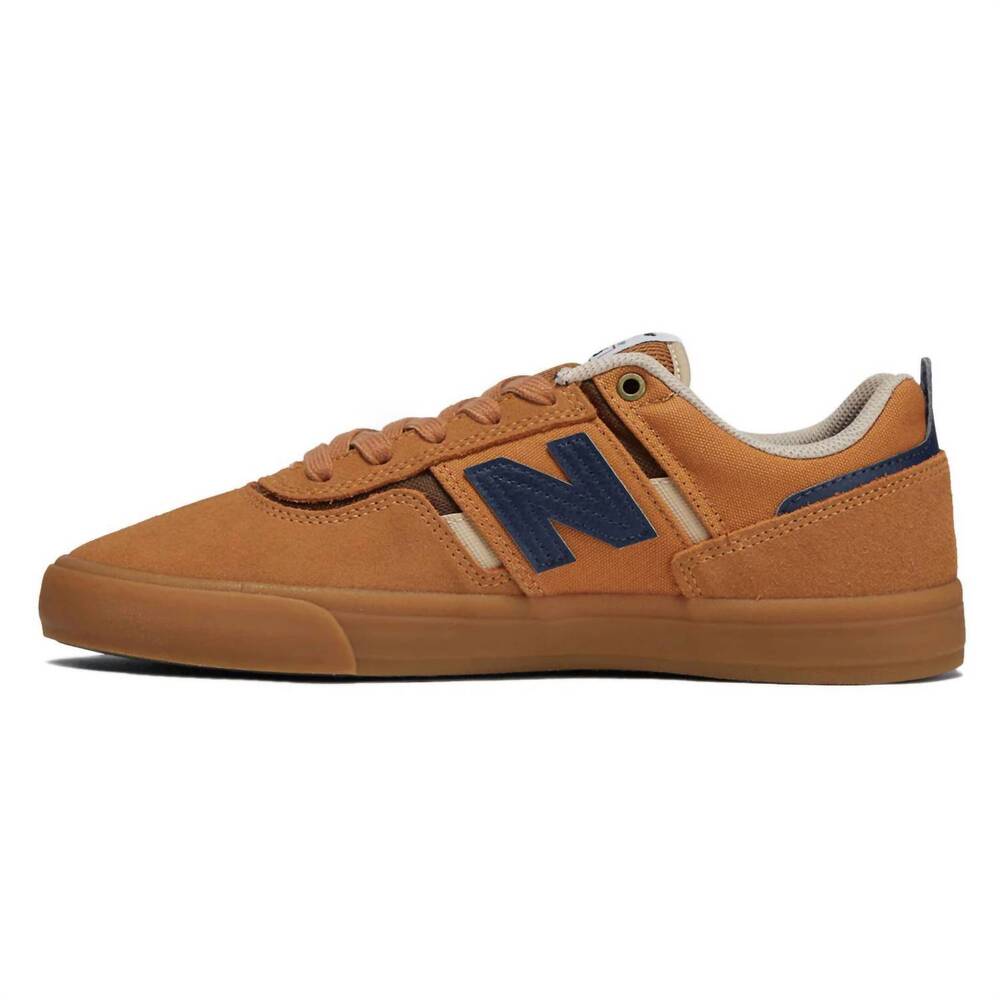 NEW NEW BALANCE men's jamie foy 306 sneaker in brown - Picture 3 of 5